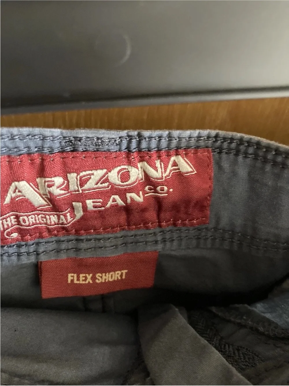 Arizona flex shorts Size 42 grey gray bluish men pockets free shipping